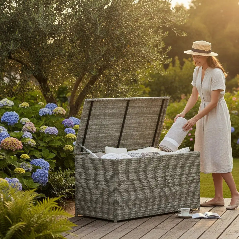 Que mettre dans un coffre de jardin ? Guide pratique Maison du Coffre