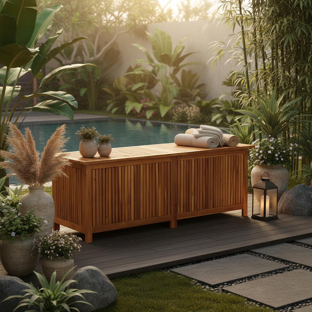 Coffre de rangement extérieur