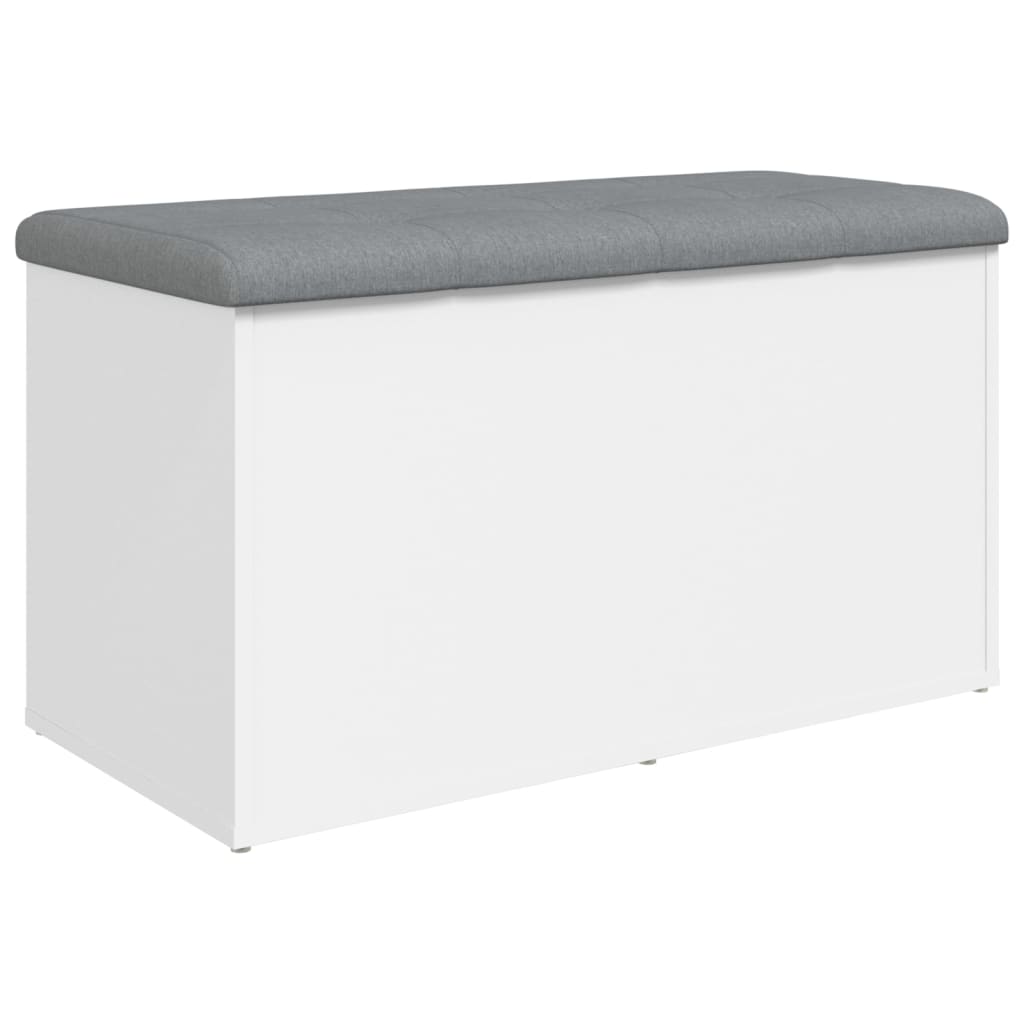 Banc de rangement avec coffre intégré | Meuble d'entrée en bois d'ingénierie solide