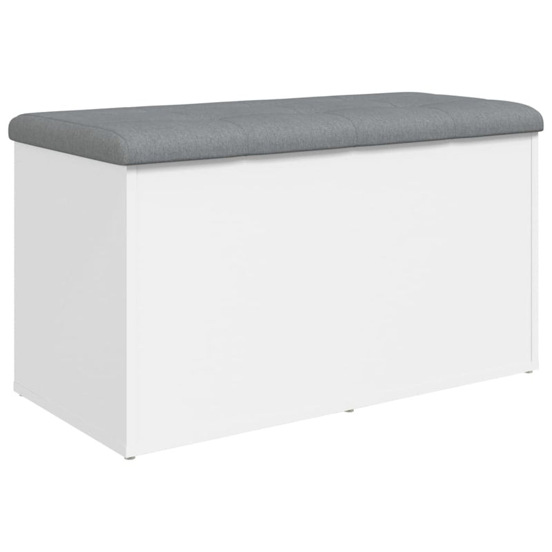 Banc de rangement avec coffre intégré | Meuble d'entrée en bois d'ingénierie solide