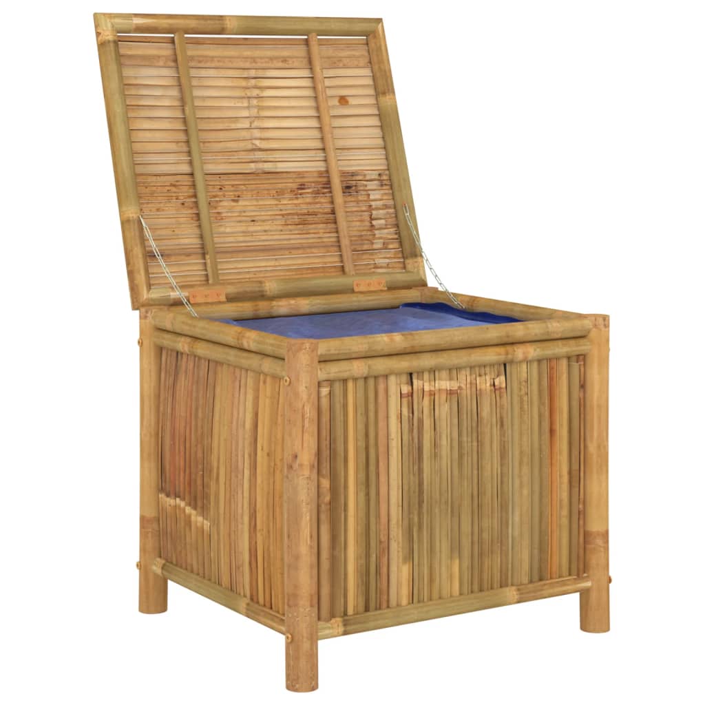 Coffre de rangement de jardin 60x52x55 cm Bambou