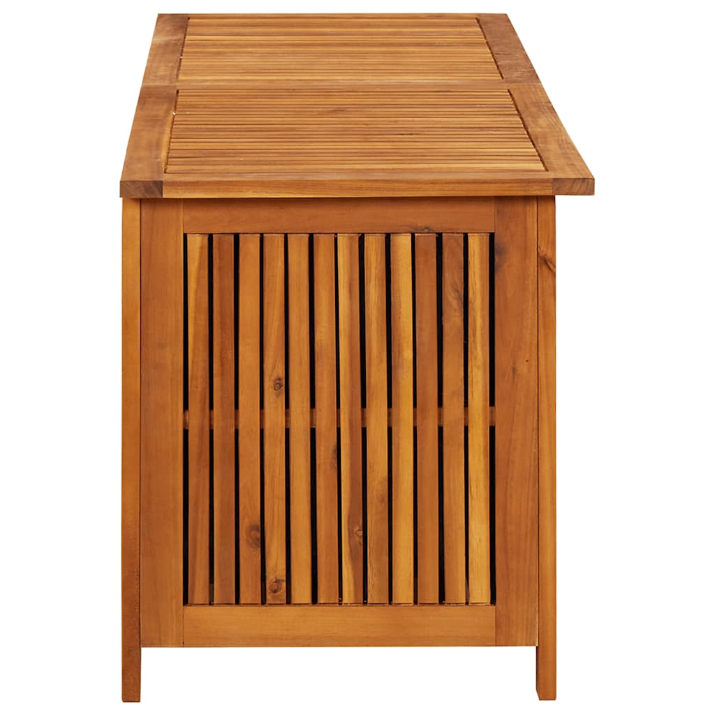 Coffre de rangement de jardin 90x50x58 cm bois d'acacia massif